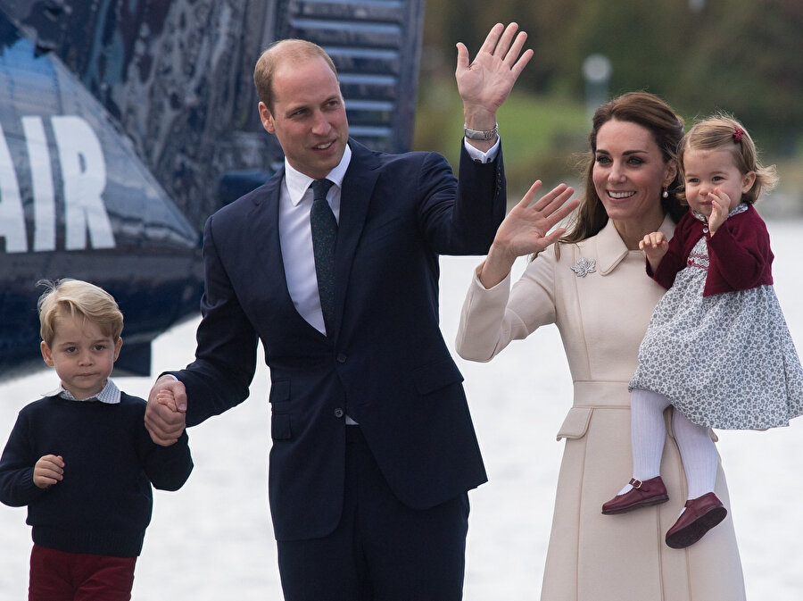 Prens William ve Kate Middleton. 