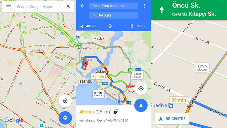 Google Haritalar, kendi alanının en başarılı uygulaması konumunda. 