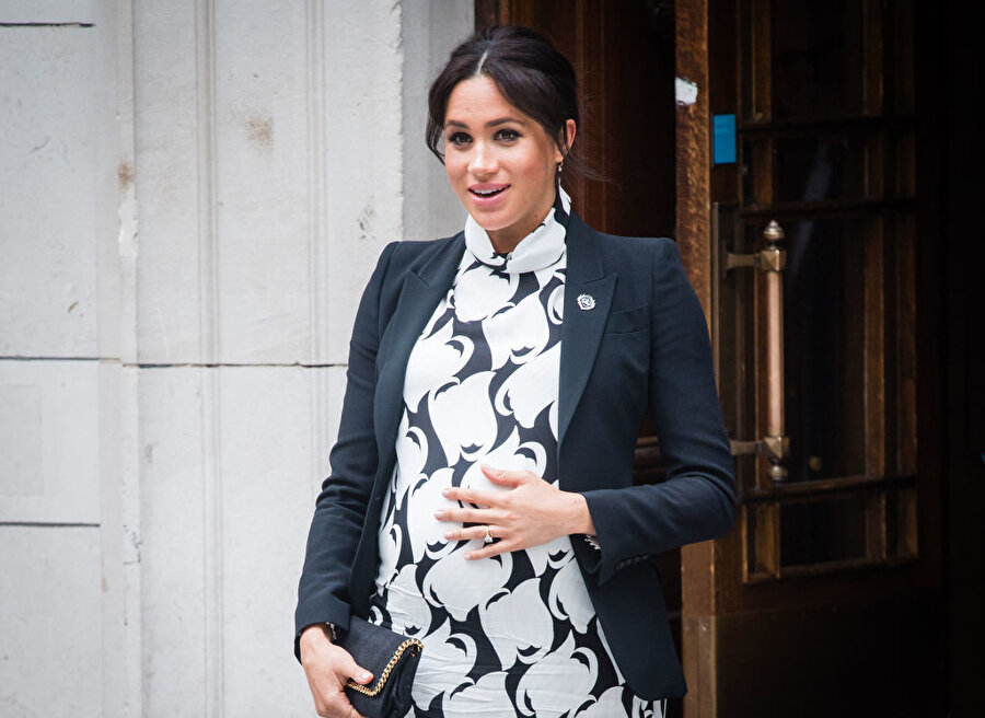 Meghan Markle, ilk çocuğuna hamile. 