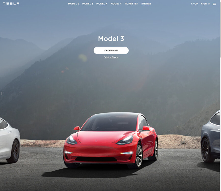 Tesla'nın internet sitesi, önümüzdeki süreçte daha fazla ziyaretçiyle karşılaşacak diyebiliriz. 