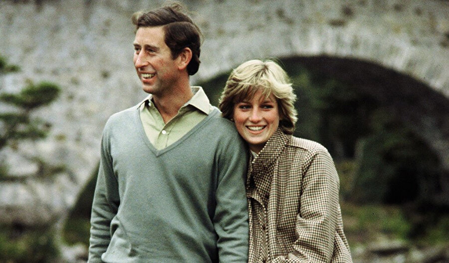 Prenses Diana ve Prens Charles. 