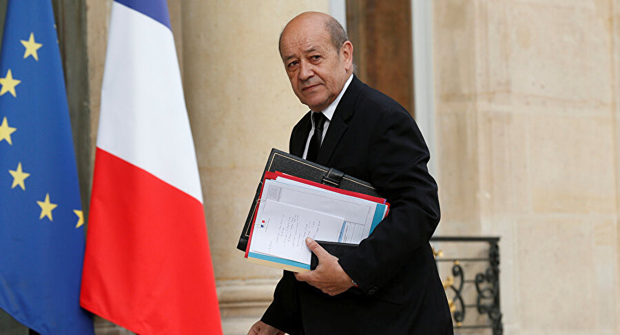  Fransa Dışişleri Bakanı Jean-Yves Le Drian