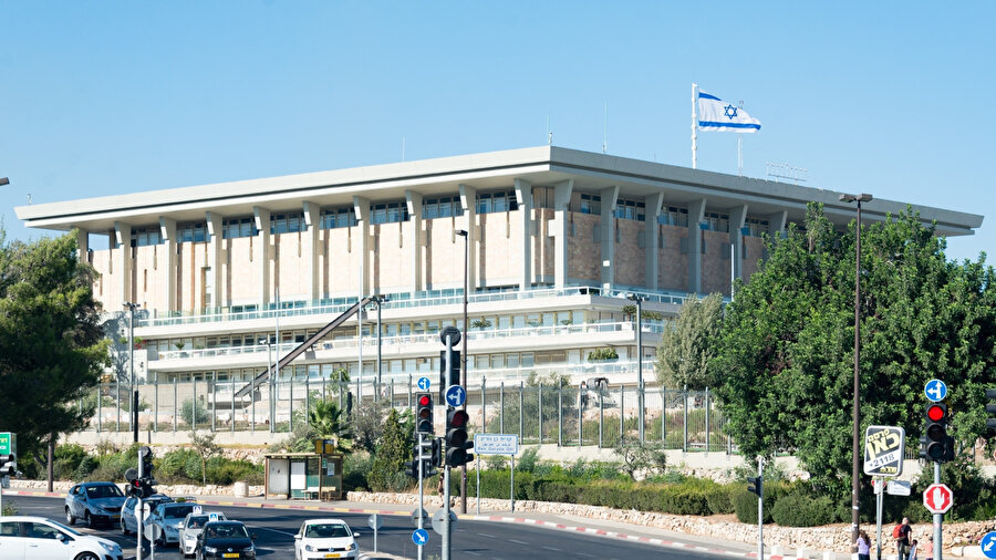 Kudüs'te bulunan İsrail Parlamentosu (Knesset).