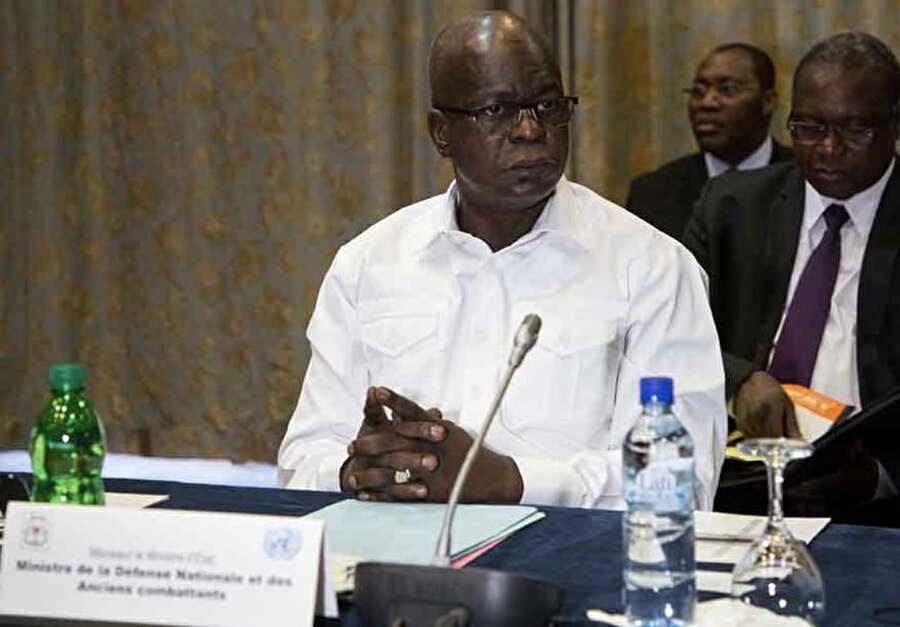 Burkina Faso Toprak Yönetimi ve Sosyal Uyuşma Bakanı Simeon Sawadogo.