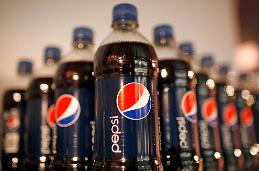Piyasayı domine eden firmalardan bir diğeri Pepsi.