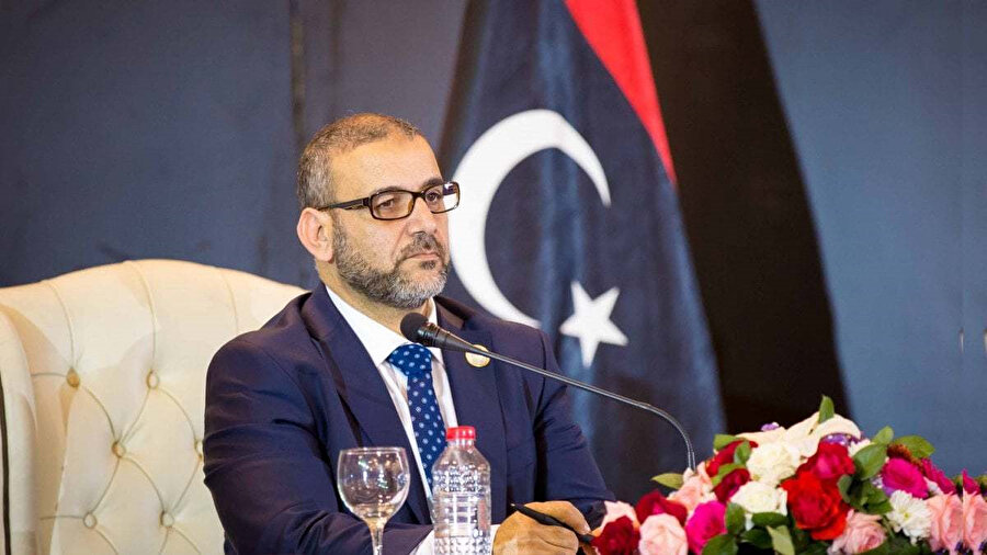 Libya Yüksek Devlet Konseyi Başkanı Halid el-Mişri.