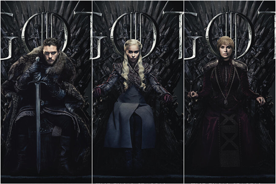 'Demir Taht'a oturması en muhtemel isim Jon Snow, Daenerys Targeryen ve Cersei Laninster