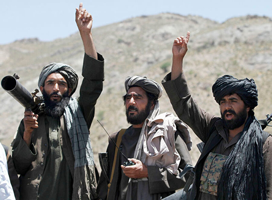 Taliban güçleri.