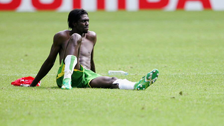 Emmanuel Adebayor, Togo formasıyla yaşadığı mağlubiyetin ardından büyük üzüntü yaşıyor.