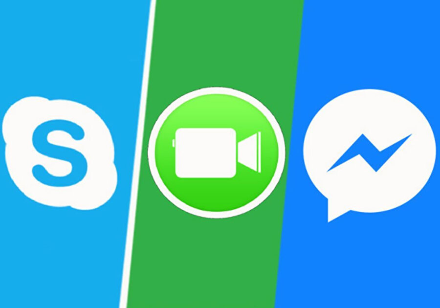 WhatsApp haricinde anlık mesajlaşma uygulamaları arasında Skype, FaceTime ve Messenger da aktif olarak kullanılıyor. Fotoğraf: Brandsynario.
