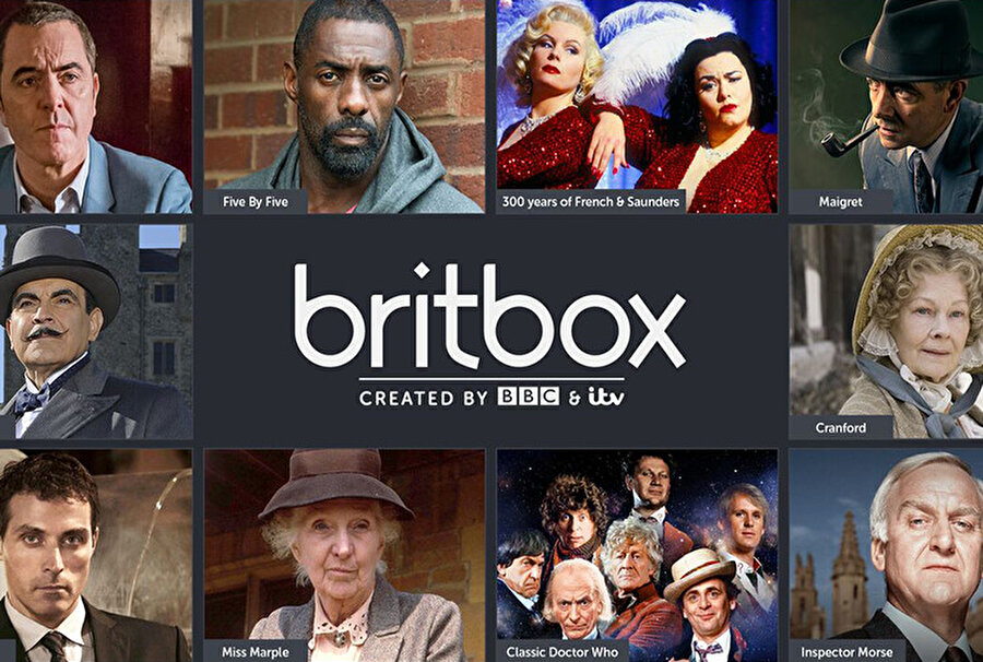 BBC ve ITV'nin birlikte kurduğu dizi platformu BritBox.