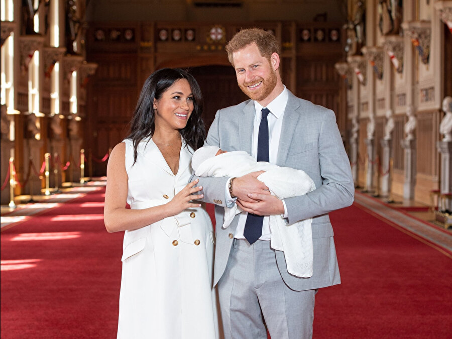 Meghan ve Prens Harry çiftinin mutluluğu gözlerine yansıdı. 