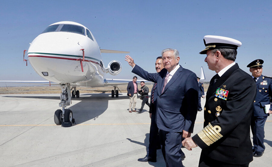 Lopez Obrador, devlet başkanlığı uçağını satışa çıkarmıştı.