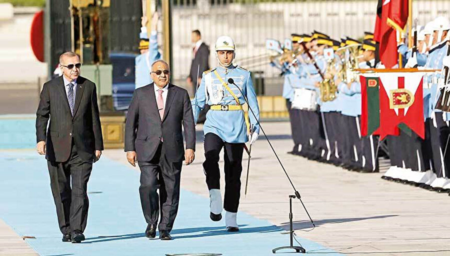 Cumhurbaşkanı Erdoğan, Irak Başbakanı Abdulmehdi’yi 15 Mayıs'ta Ankara’da resmi törenle karşıladı.