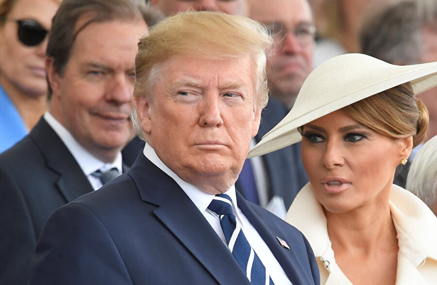 ABD Başkanı Donald Trump ve eşi Melania Trump