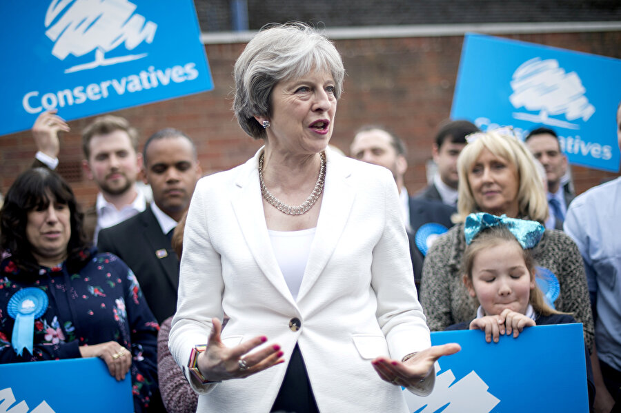 Theresa May 7 Haziran'da parti liderliğini bırakacağını açıklamıştı.