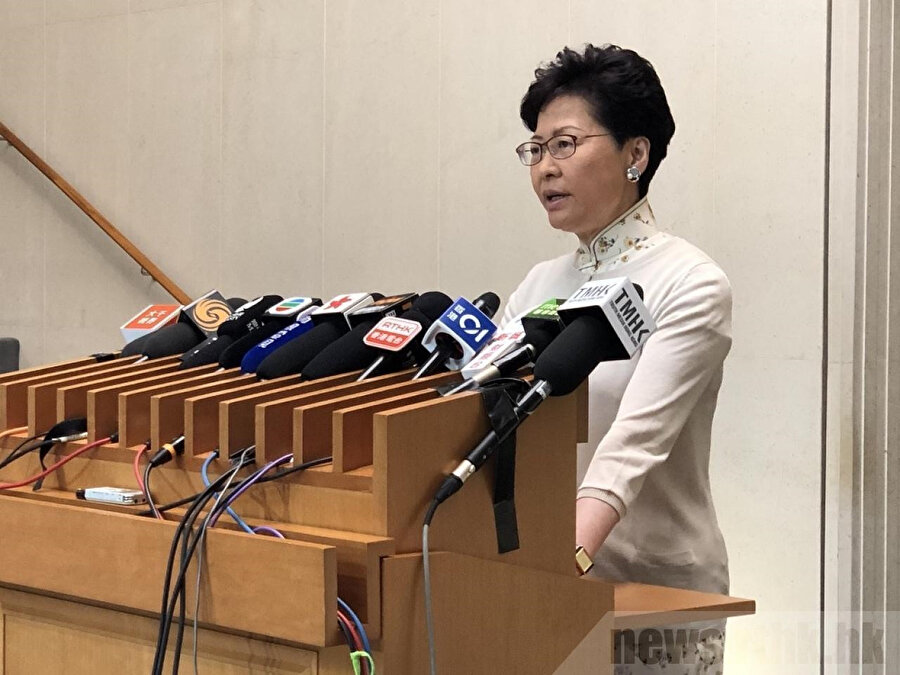  Hong Kong lideri Carrie Lam