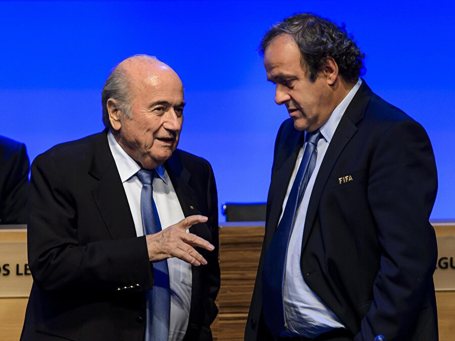 Sepp Blatter & Michel Platini