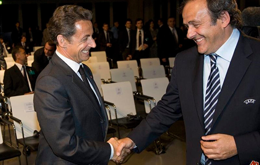 Nicolas Sarkozy & Michel Platini