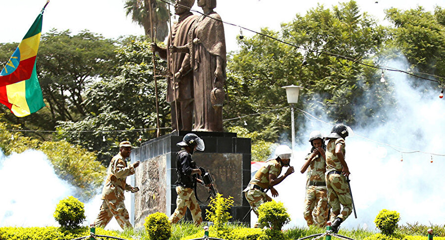  Etiyopya'da yerel hükümete darbe girişimi güvenlik güçleri tarafından kontrol altına alındı.