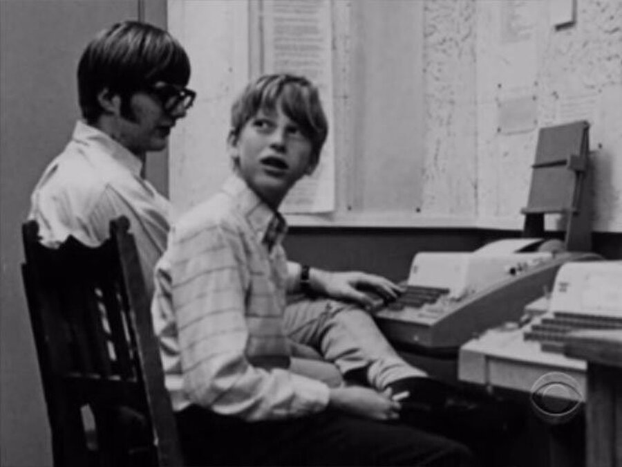 Bill Gates'in çocukluğu.