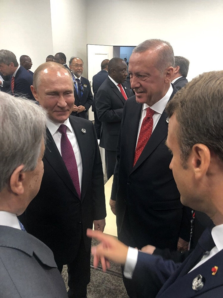 Rusya Devlet Başkanı Vladimir Putin ile Cumhurbaşkanı Recep Tayyip Erdoğan arasında geçen konuşma 