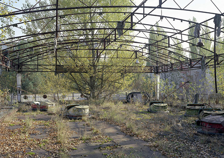 Çernobil kazasından sonra, Pripyat boşaltıldı ve bir hayalet kente dönüştü