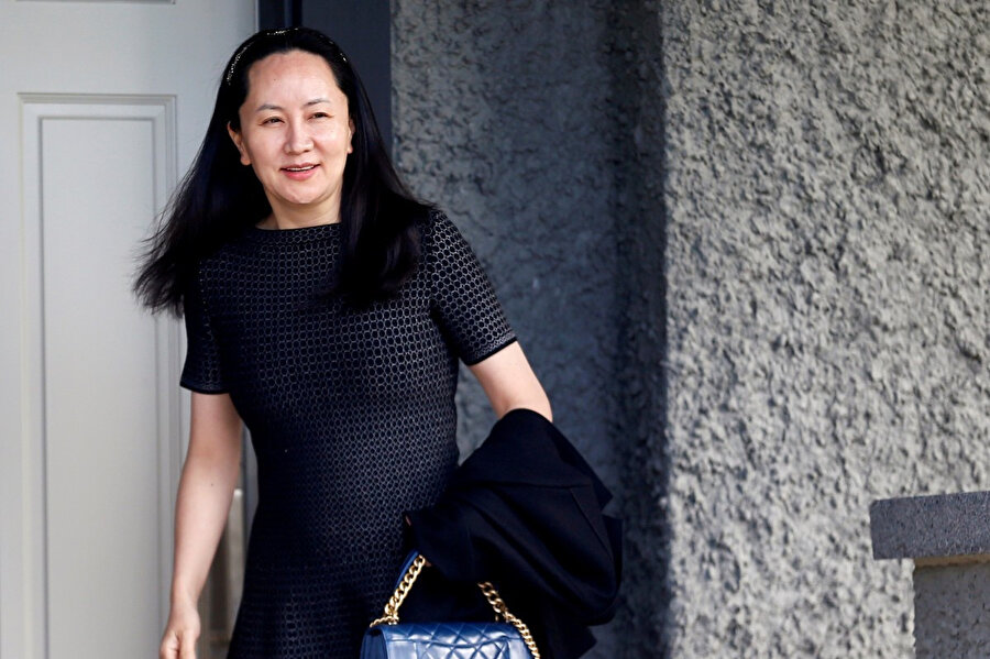 Kanada Mali İşler Direktörü Meng Wanzhou, 2018 yılında Kanada'da tutuklanmıştı. 