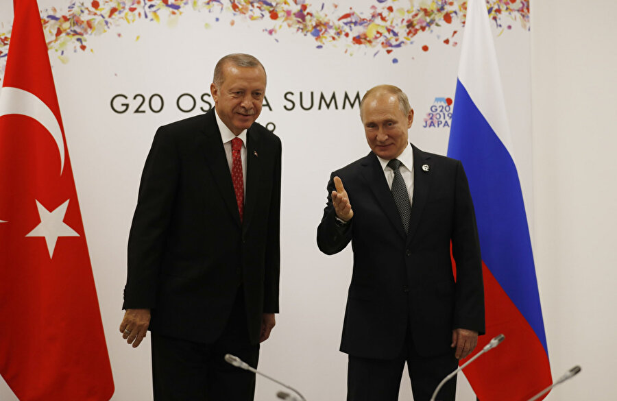 Cumhurbaşkanı Recep Tayyip Erdoğan ile Rusya Devlet Başkanı Vladimir Putin, G-20 zirvesi kapsamında Japonya'nın Osaka kentinde bir araya gelmişti.