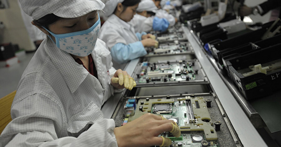 Apple ürünleri uzun bir süredir Çin'de üretiliyor. 