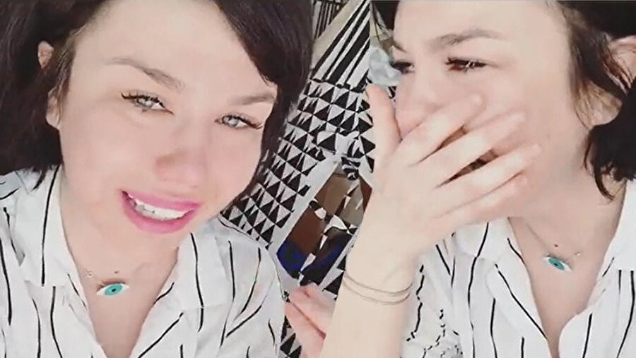 Pucca lakaplı Selen Pınar Işık çektiği videoda gözyaşlarına boğuldu