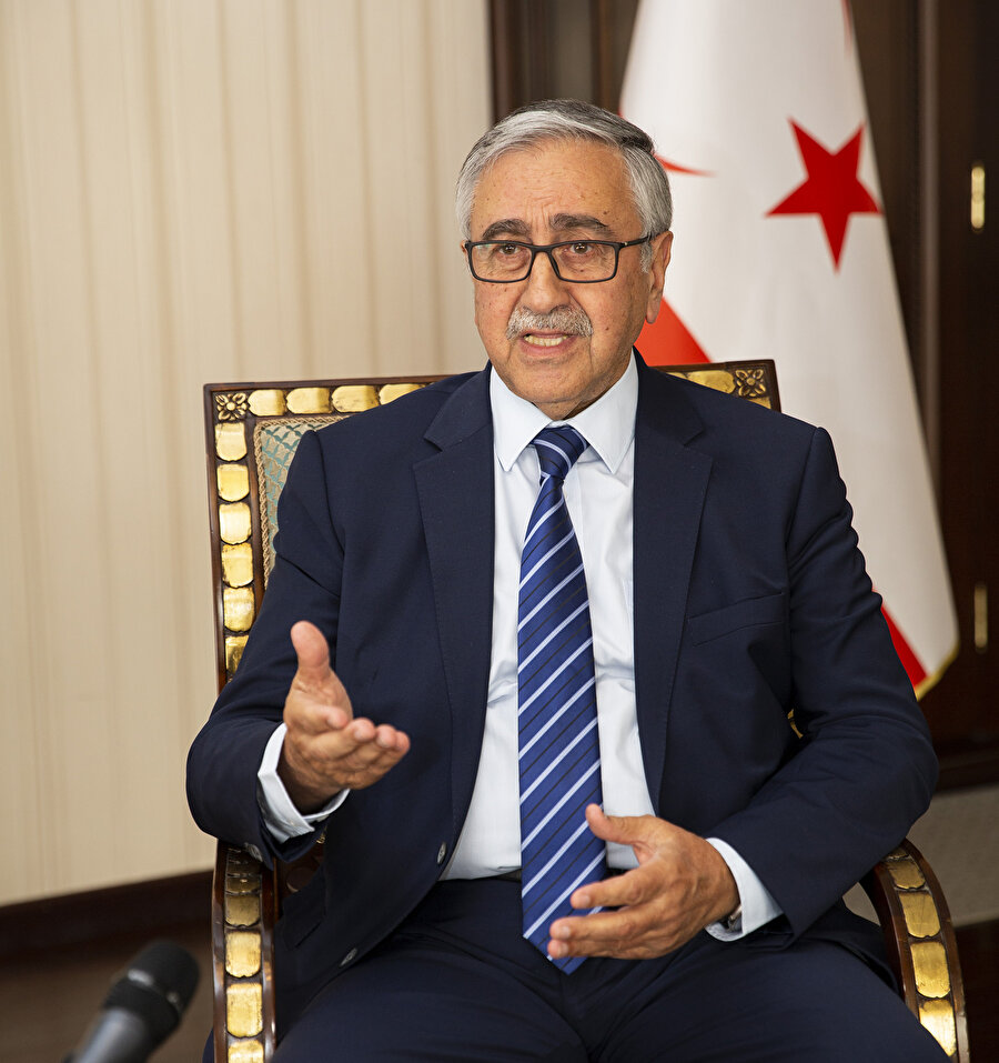 KKTC Cumhurbaşkanı Mustafa Akıncı 