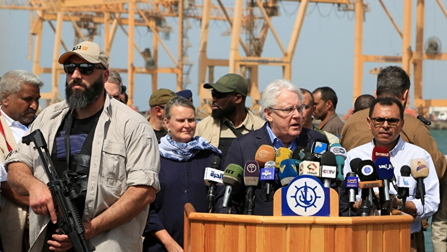 BM Yemen Özel Temsilcisi Martin Griffiths.