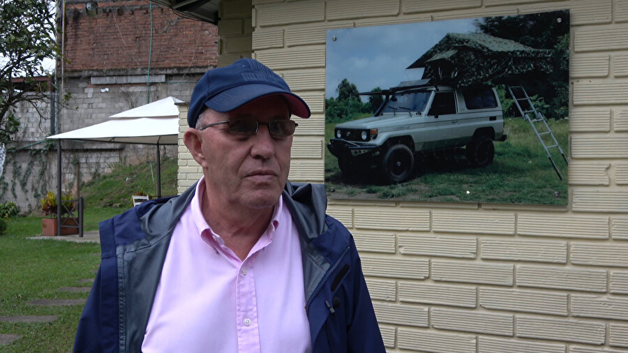 Pablo Escobar'ın kardeşi Roberto Escobar.