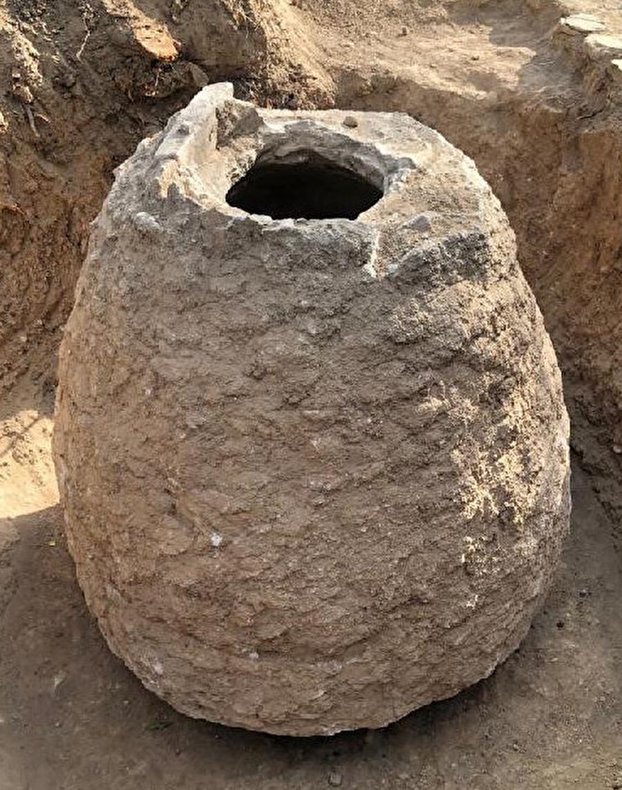 200 yıllık tahıl ambarı, arkeologlar tarafından incelendi