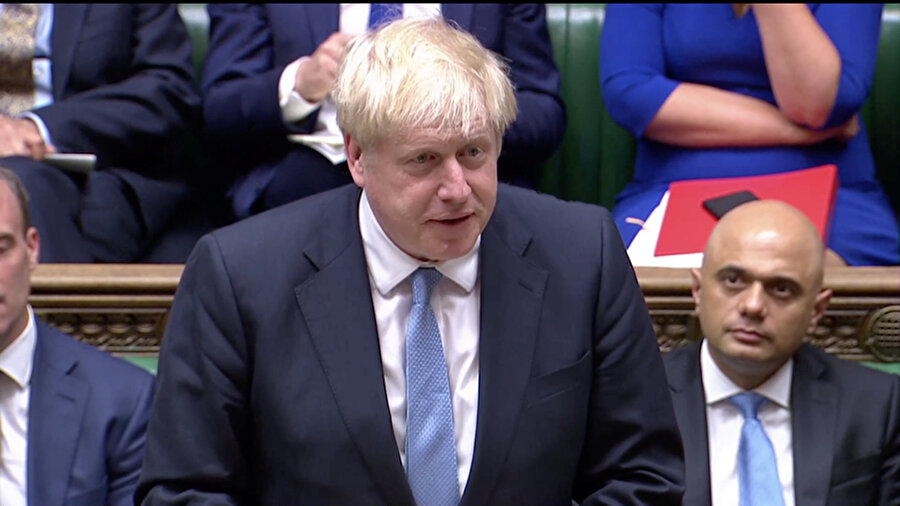 İngiltere Başbakanı Boris Johnson. 