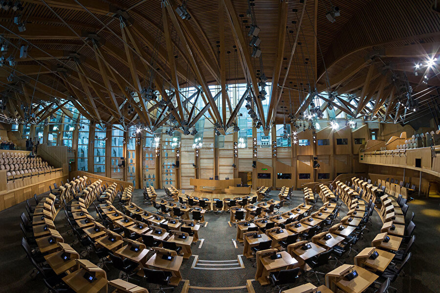 İskoç Parlamentosu. 