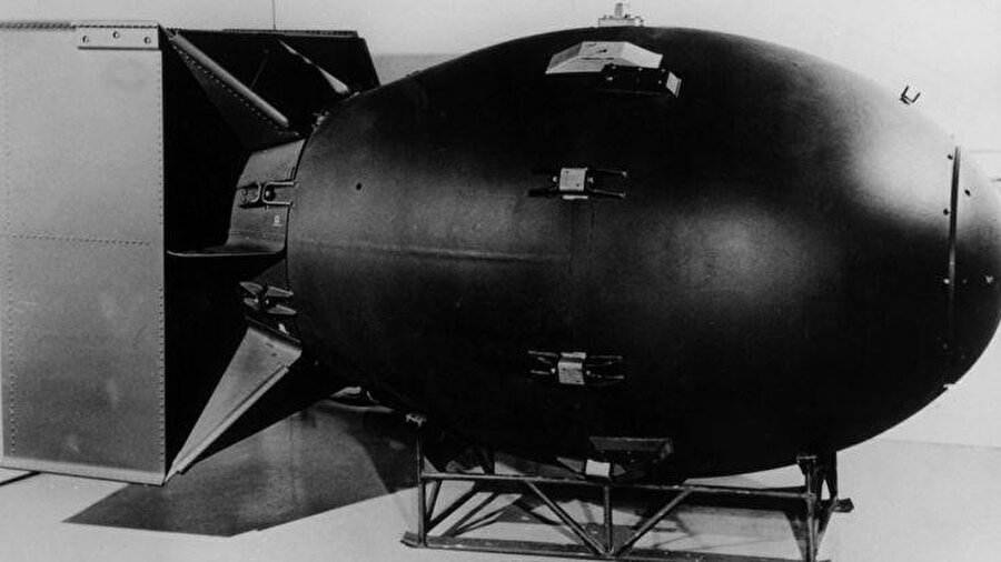 Nagasaki'ye atılan 'Şişman Adam' lakaplı atom bombası