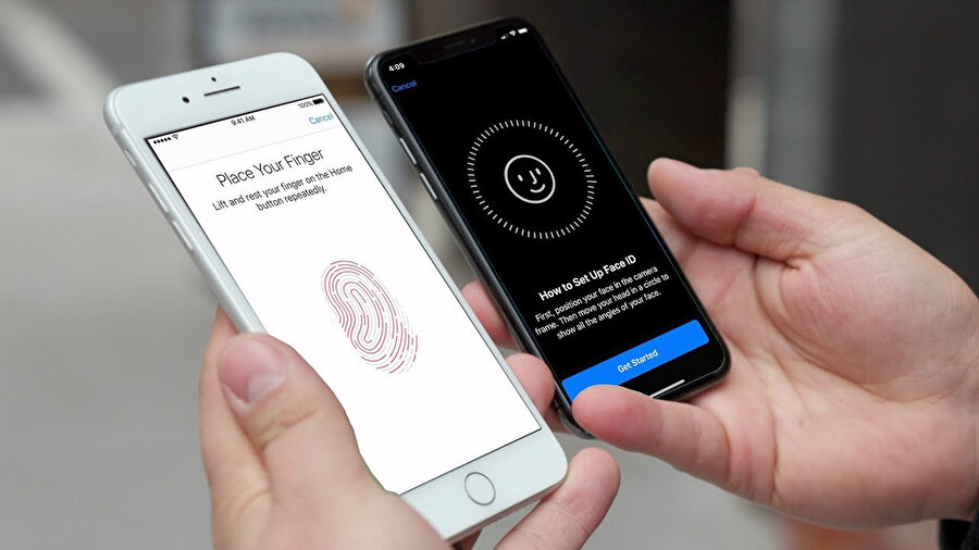 Yeni iPhone'larda Face ID'ye ek olarak bir de ekran altına yerleştirilecek parmak izi okuyucuya yer verilmesi bekleniyor. 