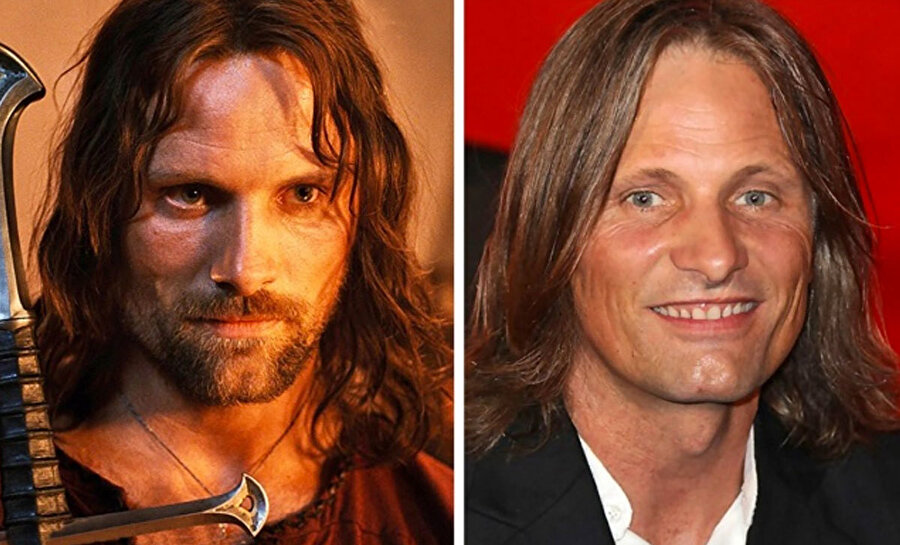 Sakal modası Aragorn (Viggo Mortensen) için 'iyi olmuş' denebilir. :)