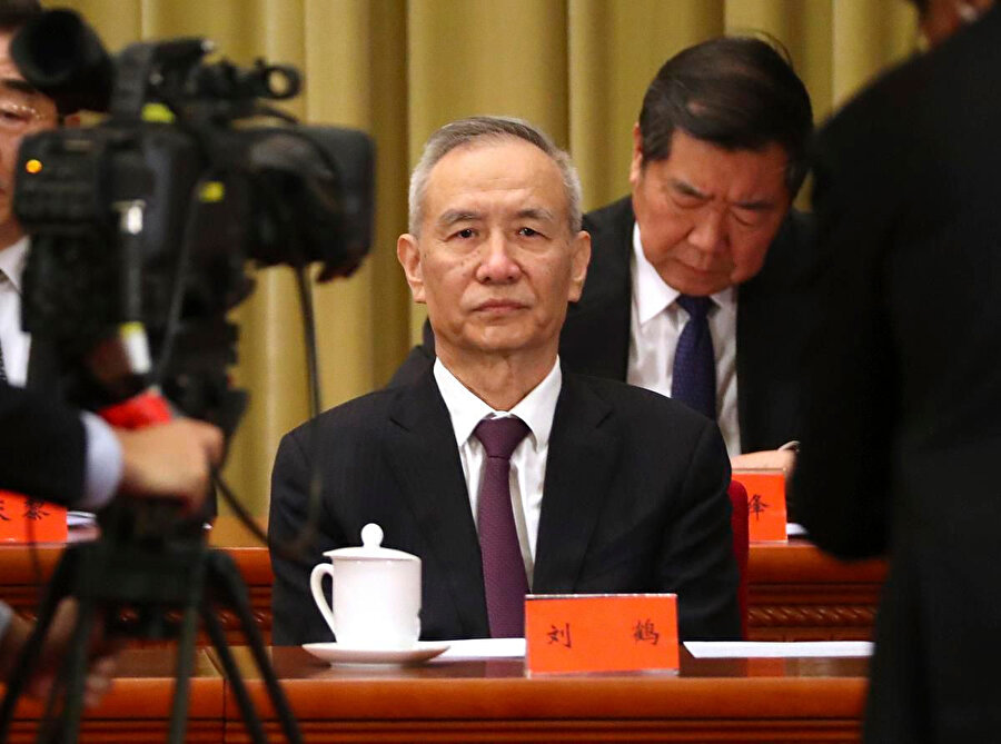  Çin'in başmüzakerecisi Başbakan Yardımcısı Liu Hı