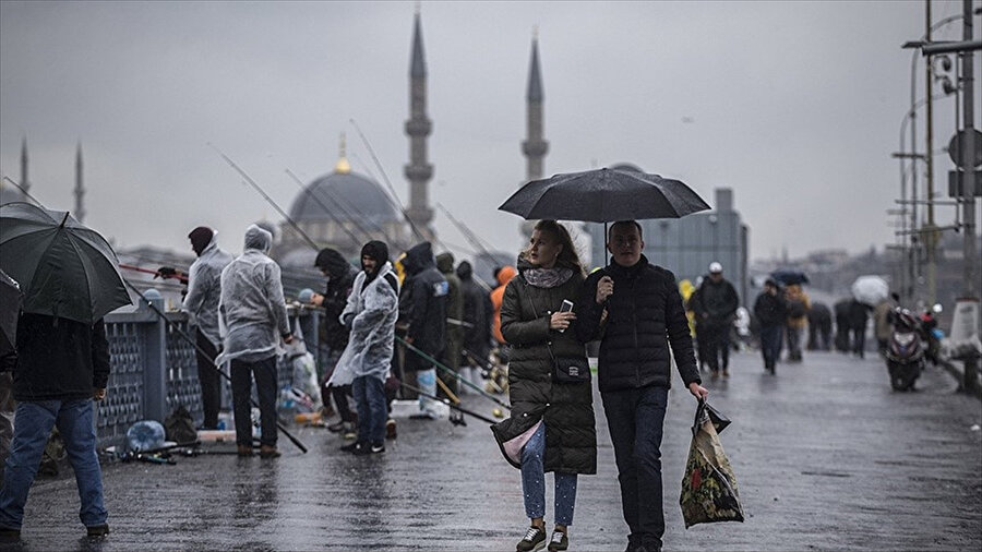 Yağmur,Marmara Bölgesi'nde etkisini gösterecek.