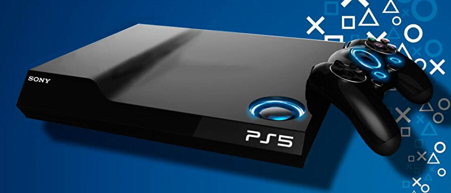 PlayStation 5'in tahmin edilen görüntüleri.