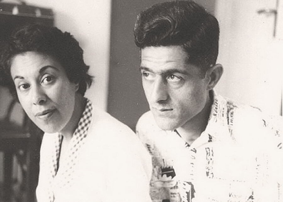 Celâl Âl-i Ahmed ve eşi Sîmîn Dânîşver