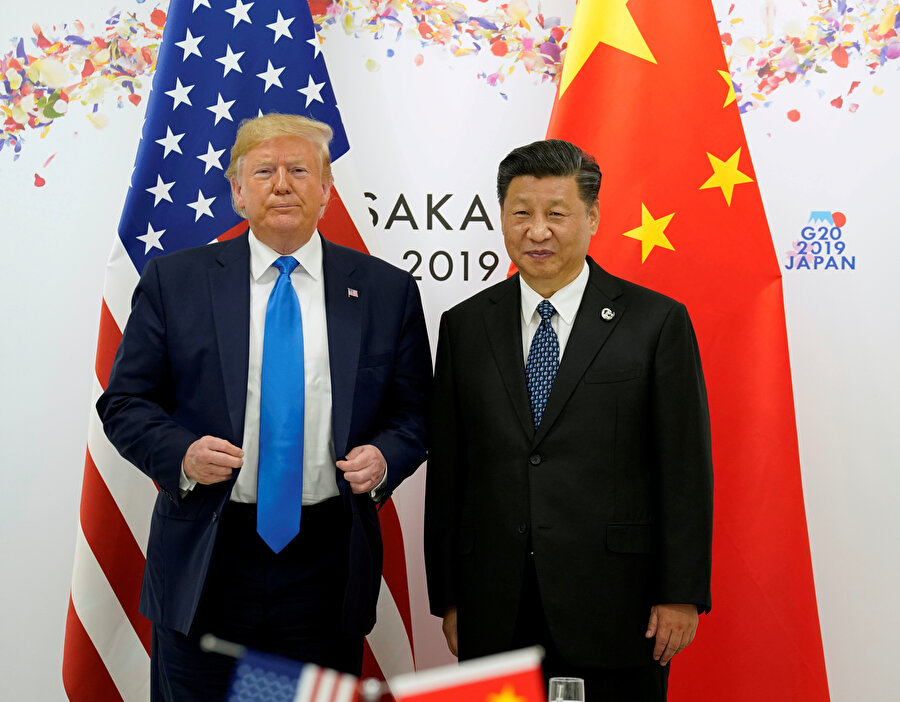 Çin Devlet Başkanı Şi Cinping ve Trump Japonya'da bir araya gelmişti.