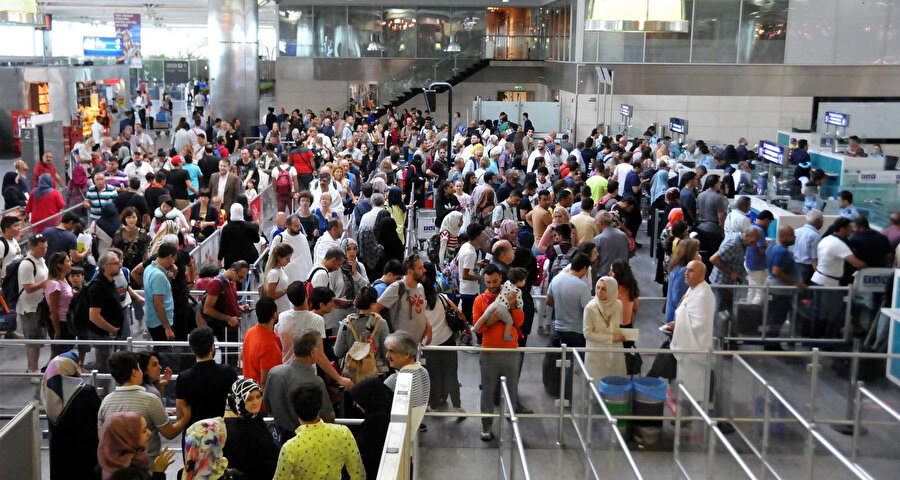 Havalimanında günde 7 bin yolcunun seyahat ettiği açıklandı.