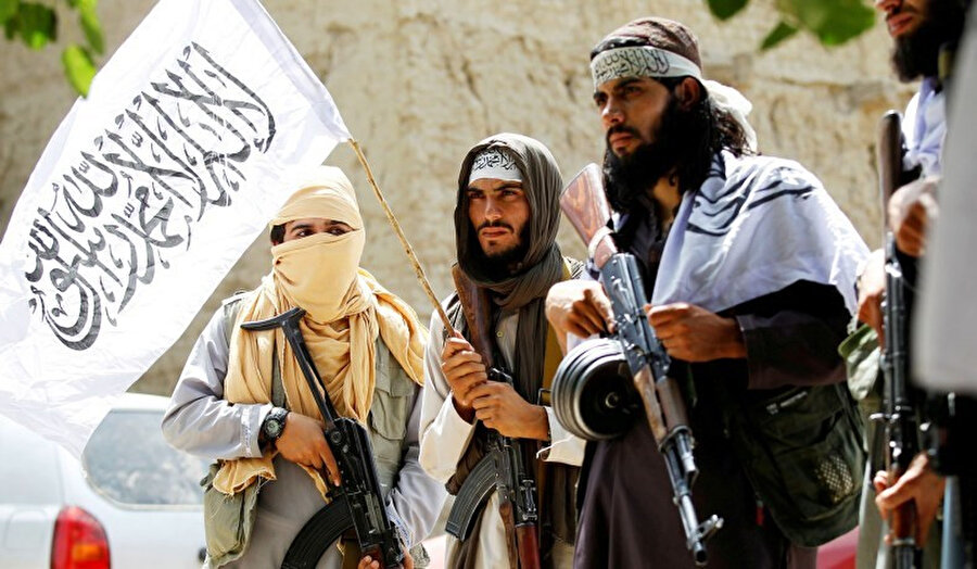 Taliban militanları.