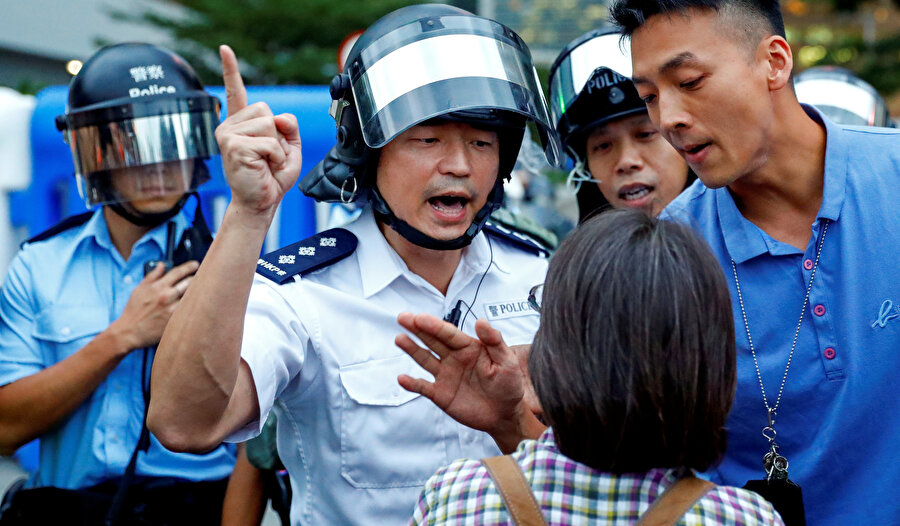 Hong Kong şiddetli protestolara sahne olmasıyla haftalarca gündemde kaldı. -REUTERS