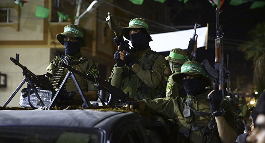 Hamas'ın silahlı kanadı İzzettin Kassam Tugayları.