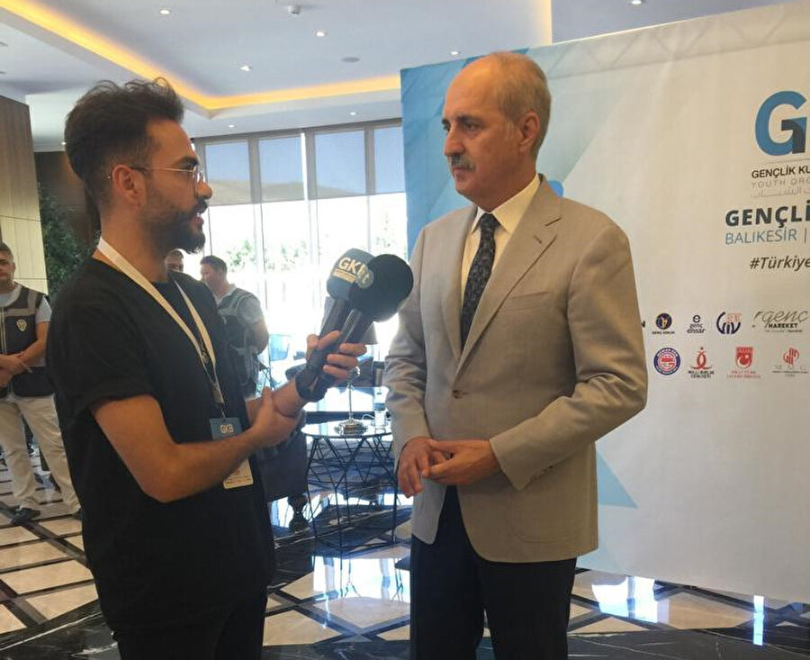 Numan Kurtulmuş, Gençlik Zirvesi'nde GZT'nin sorularını yanıtladı